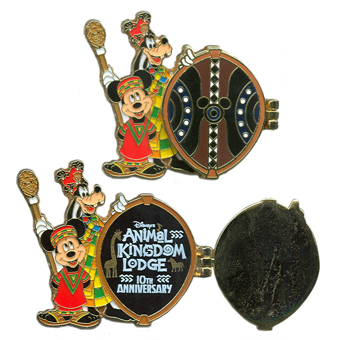 Disney's Animal Kingdom Lodge 10th Anniversary Pin | Disney's Animal